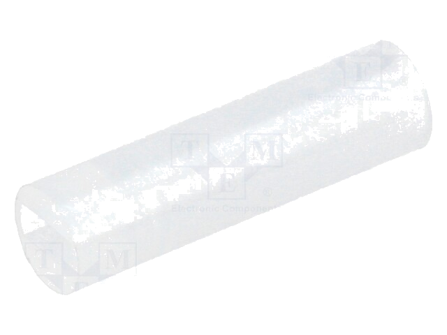Afstandbus; LED; Øext: 4mm; ØLED: 3mm; L: 14,5mm; natuurlijk; UL94V-2 Afstandbus; LED; Øext: 4mm; ØLED: 3mm; L: 14,5mm; natuurlijk; UL94V-2